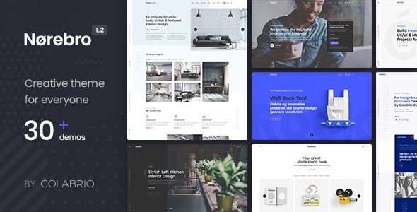 Norebro Nulled Creative Portfolio Theme for Multipurpose Usage Free Download