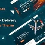 Transmax – Logistics & Delivery Company WordPress Theme Nulled