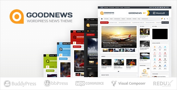 Goodnews – Responsive WordPress News/Magazine 