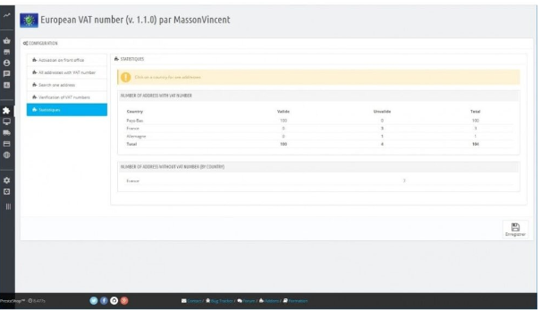 European VAT number v1.6.0 PrestaShop